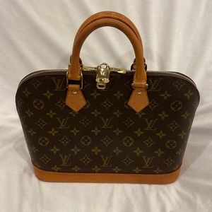 Vintage Louis Vuitton Alma PM with Padlock & Key